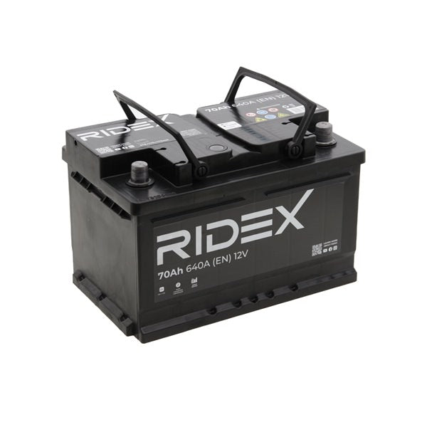 RIDEX 1S0039 Batterie 12V 70Ah 640A B13 Batterie au plomb