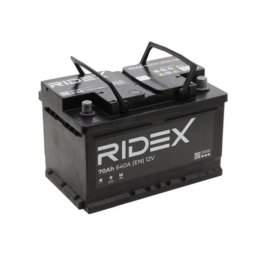 RIDEX 1S0039 Batterie 12V 70Ah 640A B13 Batterie au plomb
