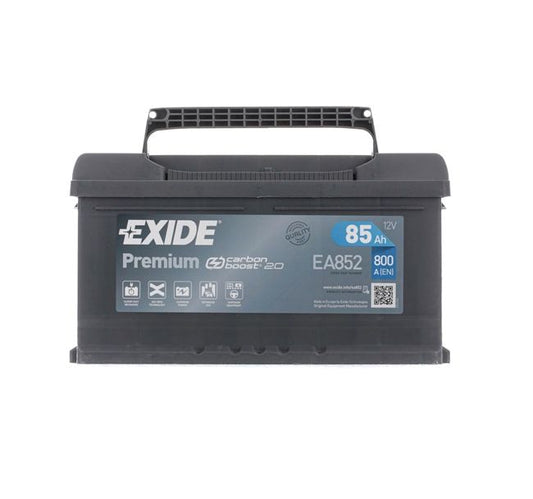 EXIDE Premium EA852 Batterie 12V 85Ah 800A B13 Batterie au plomb